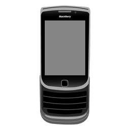 Blackberry torch 9800 PNG Design Transparent PNG