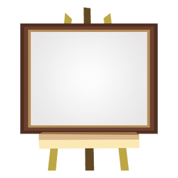 Blank canvas PNG Design