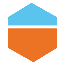 Gráfico de losango azul laranja Desenho PNG