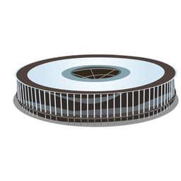 Estádio de Brasília Desenho PNG
