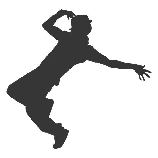 Break dancing boy 1 PNG Design