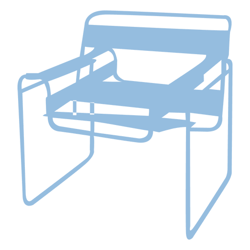 Cadeira Breuer 1925 Desenho PNG