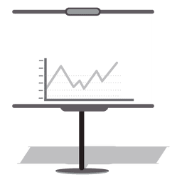 Tablero de presentación de negocios Diseño PNG