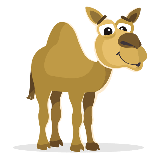 Caricatura de camello Diseño PNG