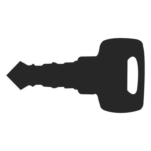 Car key silhouette PNG Design