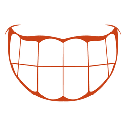 Cartoon Tier Mund PNG-Design