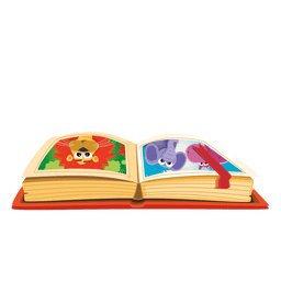 Comic-Buch PNG-Design