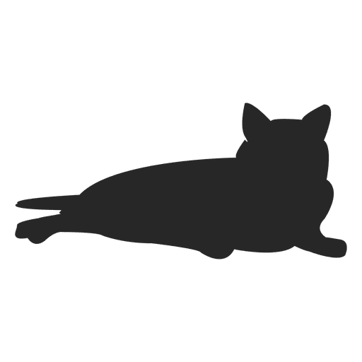 Cat sleeping PNG Design