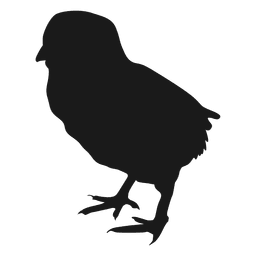 Small chicken silhouette