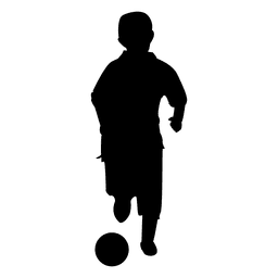 Kinder spielen mit Ball 1 PNG-Design
