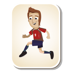 Desenho do jogador de futebol do Chile Desenho PNG