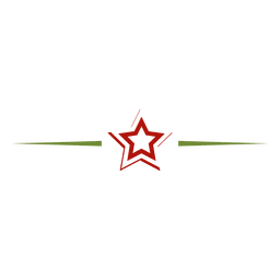 Weihnachtssternteiler PNG-Design