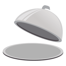 Cloche serving dish PNG Design