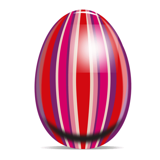Download Colorful stripes easter egg - Transparent PNG & SVG vector ...
