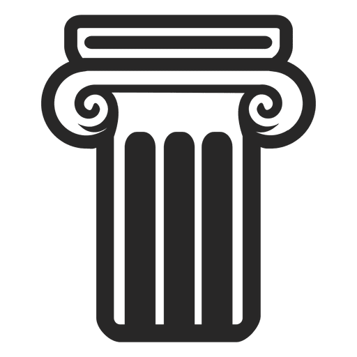 Icono de columna Diseño PNG