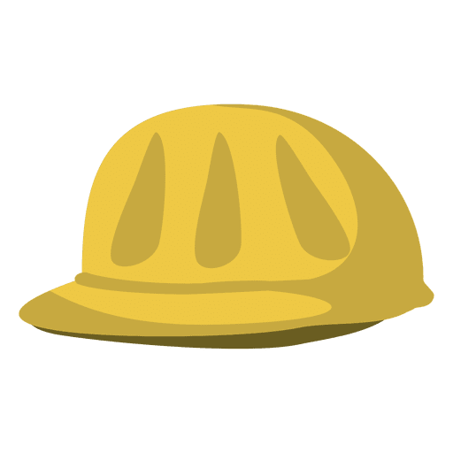 Construction worker helmet PNG Design