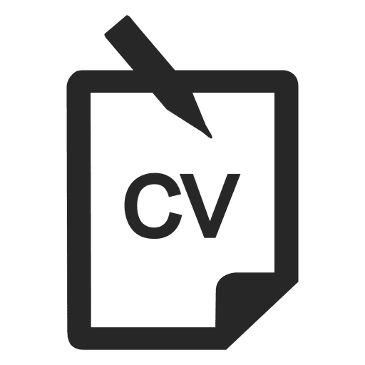 Cv icon - Transparent PNG & SVG vector file