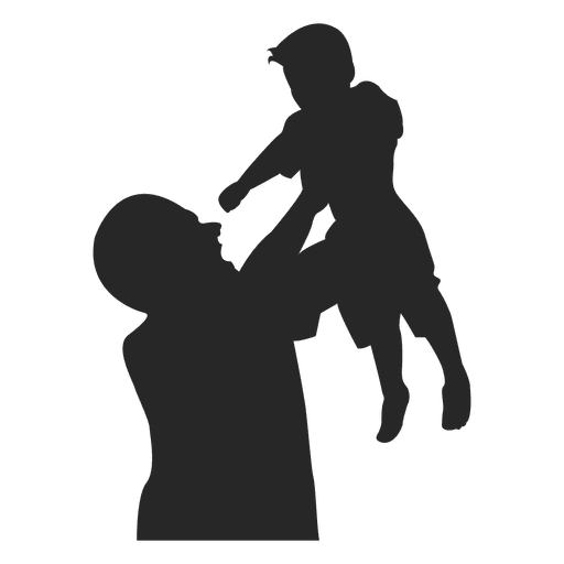 Download Dad raising child - Transparent PNG & SVG vector file
