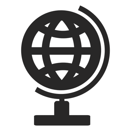 Globe Desk Icon PNG Design