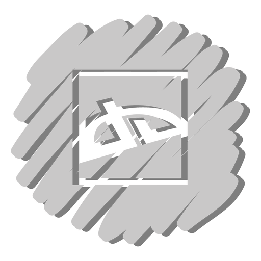 Deviantart verzerrtes Symbol PNG-Design