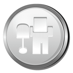 Digg-Logo silber PNG-Design