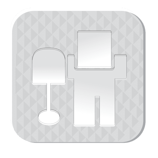 Digg rubber icon PNG Design