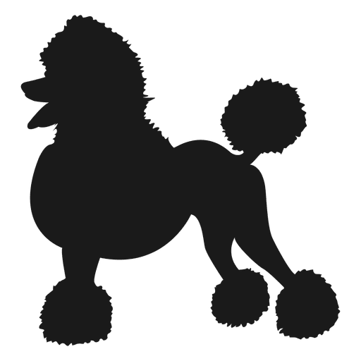 Hundesilhouette 2 PNG-Design