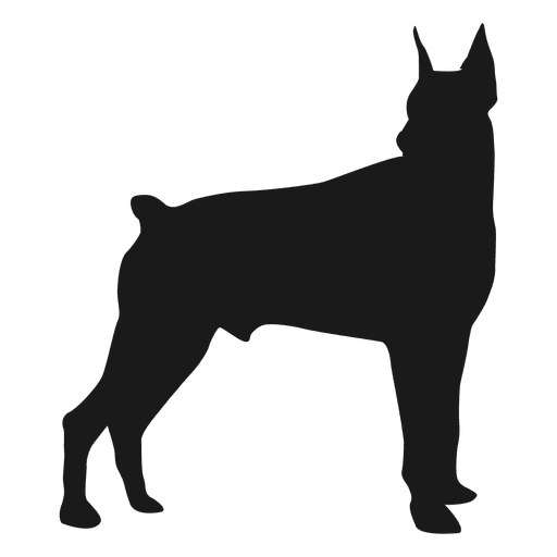 Silhueta de cachorro 4 Desenho PNG