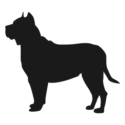 Hundesilhouette 6 PNG-Design