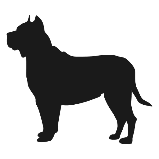 Silhueta de cachorro 6 Desenho PNG