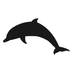 Dolphin silhouette Transparent PNG