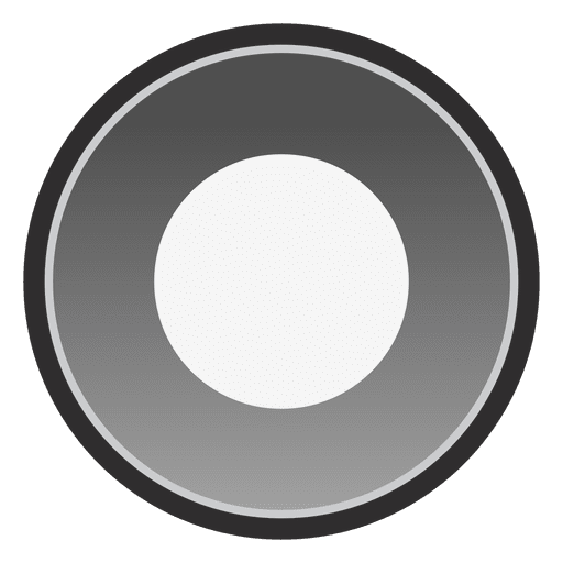 Dot selected button PNG Design
