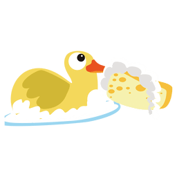 Diseño PNG Y SVG De Dibujos Animados De Pato Para Camisetas Diseño PNG Y SVG De Dibujos Animados De Pato Para Camisetas