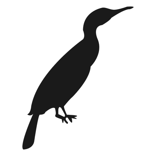 Duck silhouette PNG Design