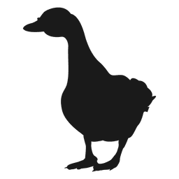 Duck Silhouette 2 Transparent Png Svg Vector File