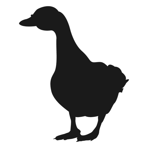 Duck silhouette 2 PNG Design