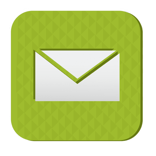 Icono de goma de correo electrónico Diseño PNG