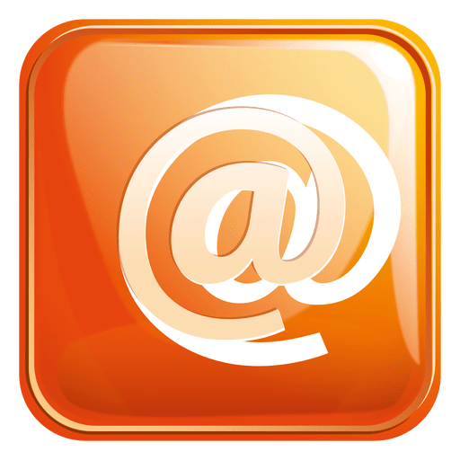 E-Mail-Quadrat-Symbol 3 PNG-Design