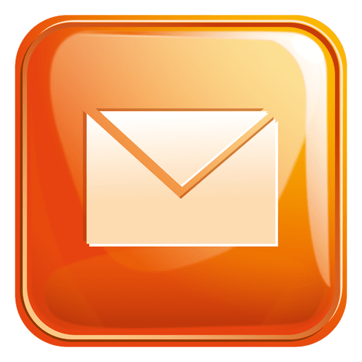 Quadratisches E-Mail-Symbol 4 PNG-Design