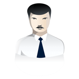 Executivo dos desenhos animados 9 Desenho PNG