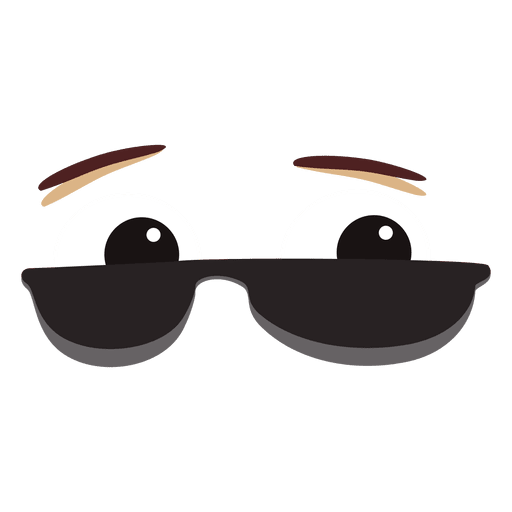 Augen Sonnenbrille PNG-Design