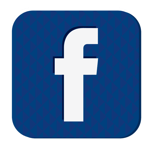 icono de goma de facebook Diseño PNG