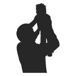 Pai criando filho 1 Desenho PNG