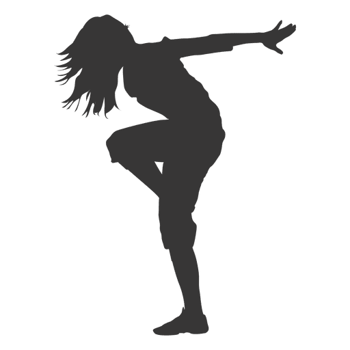 Female break dancer PNG Design