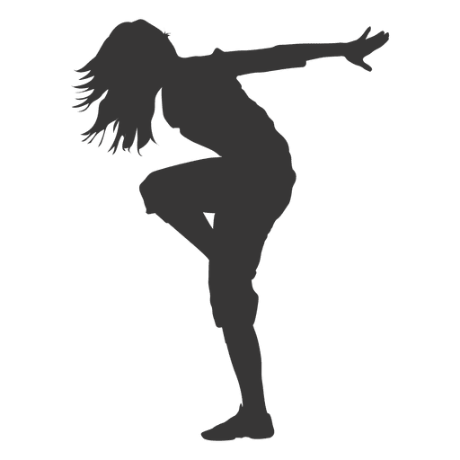Weibliche Breakdancer PNG-Design