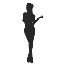 Mujer posando moda 1 Transparent PNG