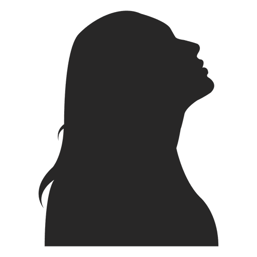 Female profile avatar 4 PNG Design