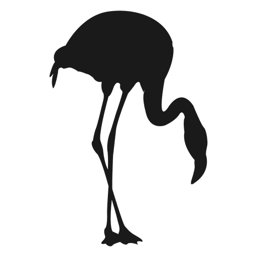 Flemingo Silhouette PNG-Design