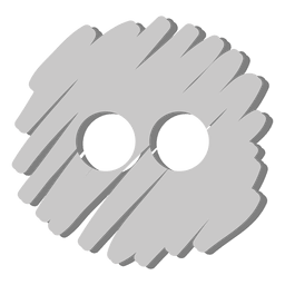 Flickr icono distorsionado Diseño PNG