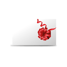Tarjeta de cinta floral Diseño PNG